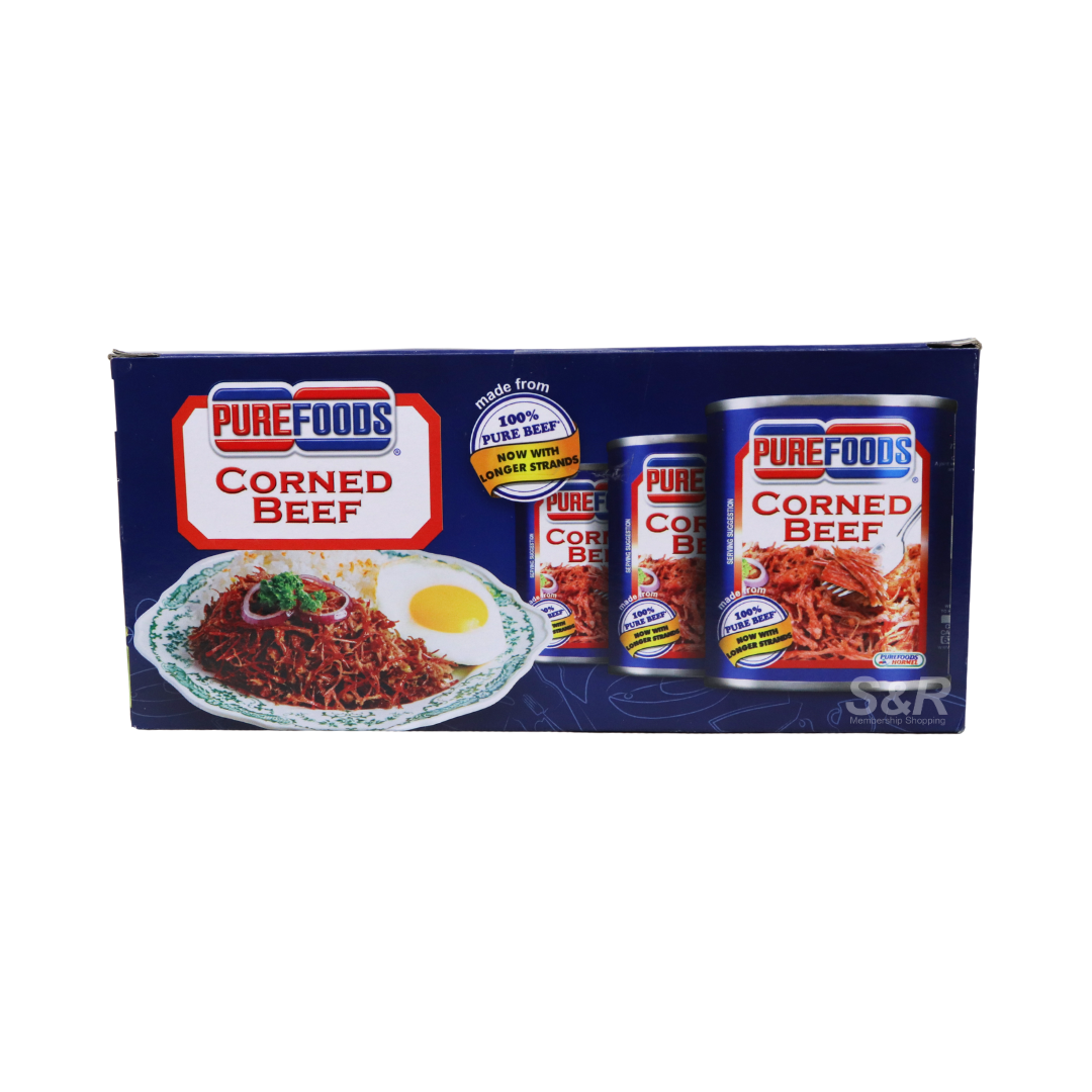 Purefoods Corned Beef 3-piece Pack